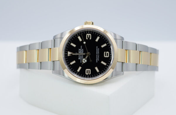 Rolex 124273 EXPLORER 18K YELLOW GOLD STAINLESS STEEL 36MM 2022 FULL SET - Image 10