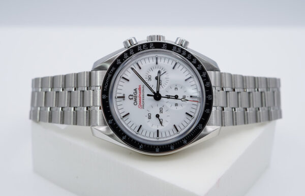 BRAND NEW Omega SPEEDMASTER PROFESSIONAL MOONWATCH WHITE DIAL 2024 MODEL FULL SET - Image 10