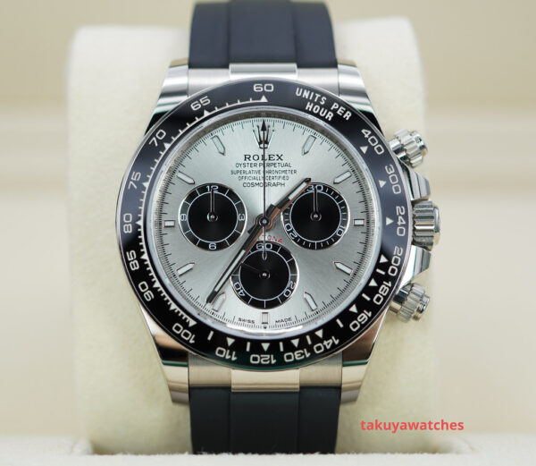 Rolex 126519LN DAYTONA GHOST 18K WHITE GOLD NEW MODEL 2023 COMPLETE SET