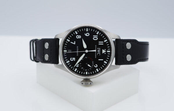 IWC BIG PILOT's WATCH STAINLESS STEEL BLACK DIAL IW501001 2022 WARRANTY FULL SET - Image 9