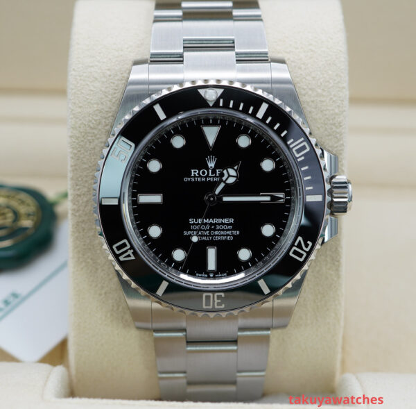 BRAND NEW Rolex 124060 SUBMARINER NO DATE 41MM 2024 WARRANTY COMPLETE SET