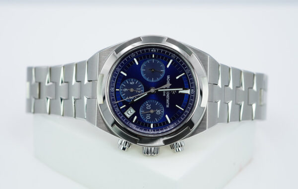 Vacheron CONSTANTIN OVERSEAS CHRONOGRAPH 5500V BLUE DIAL COMPLETE SET - Image 9