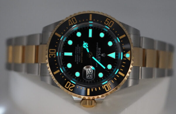 Rolex 126603 SEA-DWELLER 18K YELLOW GOLD STEEL 43MM 2022 WARRANTY FULL SET - Image 10