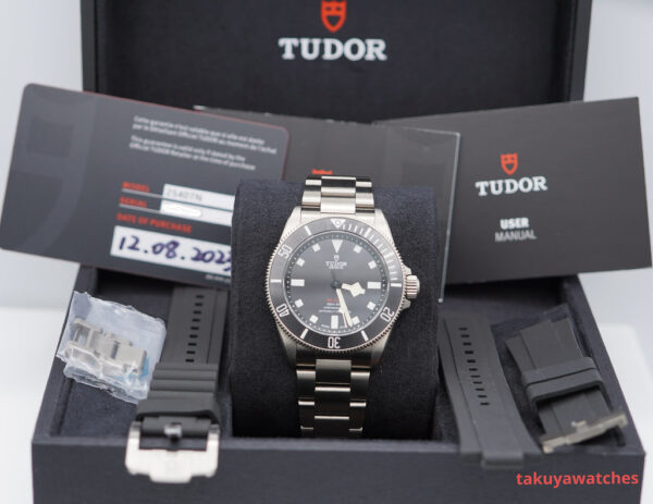 Tudor 25407N PELAGOS 39 TITANIUM BLACK DIAL 2023 WARRANTY COMPLETE SET - Image 2