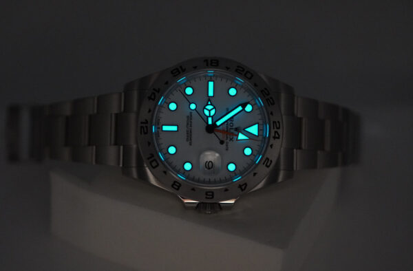 Rolex 226570 EXPLORER 2 POLAR WHITE DIAL NEW MODEL 2023 WARRANTY COMPLETE SET - Image 11