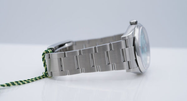 BRAND NEW Rolex 126000 OYSTER PERPETUAL 36 TURQUOISE BLUE DIAL 2024 FULL SET - Image 6