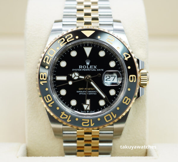 Rolex 126713GRNR GMT MASTER 2 GREY BLACK BEZEL JUBILEE BAND 2024 FULL SET