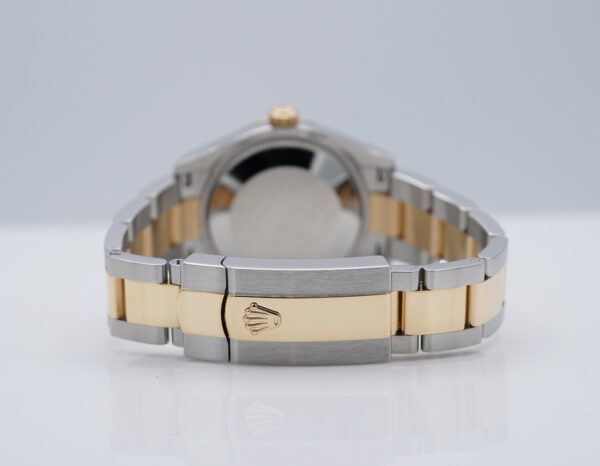 Rolex 278273 DATEJUST 31 YELLOW GOLD STEEL SILVER VI DIAMOND DIAL FULL SET - Image 7