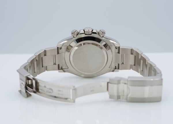 Rolex 116509 COSMOGRAPH DAYTONA WHITE GOLD SILVER DIAL 2022 WARRANTY FULL SET - Image 8