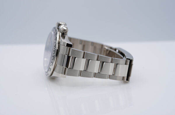 Rolex 116509 COSMOGRAPH DAYTONA WHITE GOLD SILVER DIAL 2022 WARRANTY FULL SET - Image 5