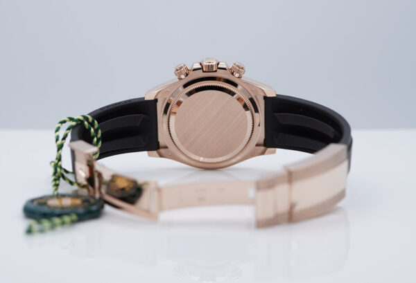 Rolex 126515LN DAYTONA ROSE GOLD SUNDUST OYSTERFLEX NEW MODEL 2024 FULL SET - Image 8