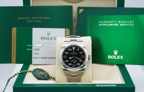 Rolex 116900 AIR KING STAINLESS STEEL 40MM 2019 FULL SET - Image 2