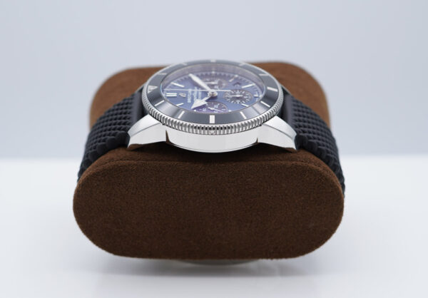 FSOT: Breitling SUPEROCEAN HERITAGE B01 CHRONOGRAPH BLUE DIAL AB0162 FULL SET - Image 4