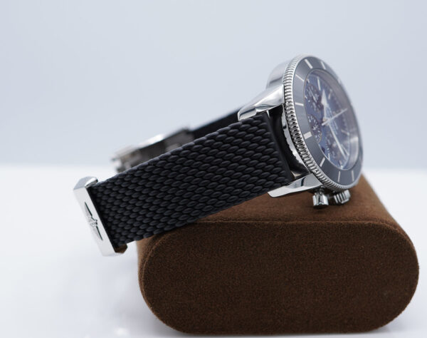 FSOT: Breitling SUPEROCEAN HERITAGE B01 CHRONOGRAPH BLUE DIAL AB0162 FULL SET - Image 5