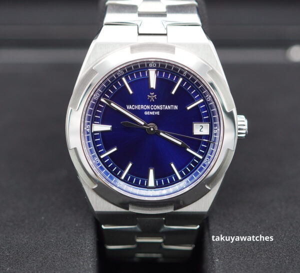 Vacheron CONSTANTIN OVERSEAS 4500V STAINLESS STEEL BLUE DIAL 2022 WARRANTY