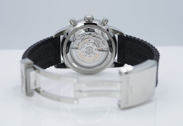 FSOT: Breitling SUPEROCEAN HERITAGE B01 CHRONOGRAPH BLUE DIAL AB0162 FULL SET - Image 7