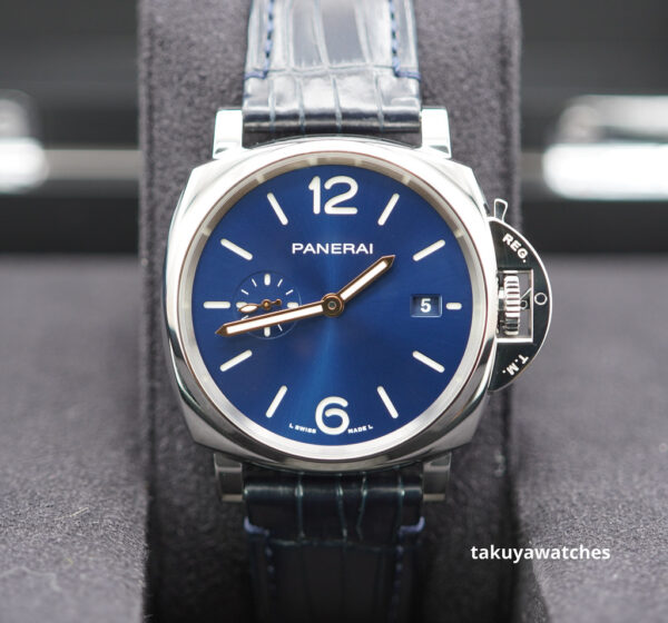 Panerai PAM 1274 LUMINOR DUE AUTOMATIC BLUE DIAL 42MM 2022 COMPLETE SET