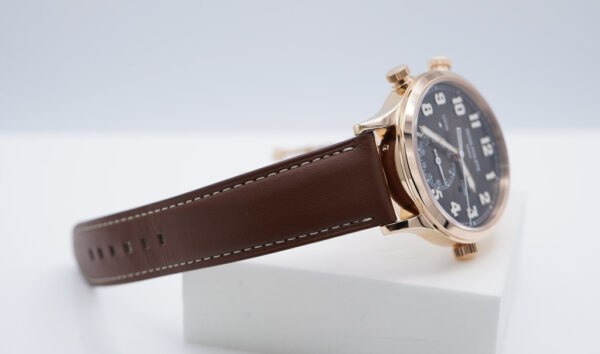 Patek PHILIPPE 5524R 18K ROSE GOLD CALATRAVA PILOT TRAVEL TIME 2022 FULL SET - Image 5