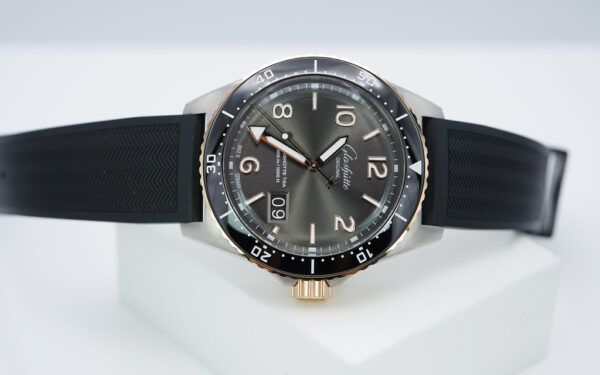 Glashutte ORIGINAL SeaQ PANORAMA DATE STEEL ROSE GOLD GREY DIAL 2022 FULL SET - Image 9