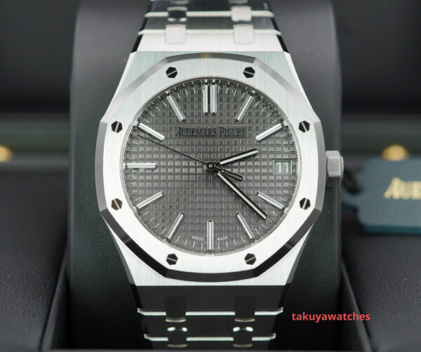 BRAND NEW Audemars PIGUET ROYAL OAK 15510ST STAINLESS STEEL GREY DIAL 2024 FULL SET