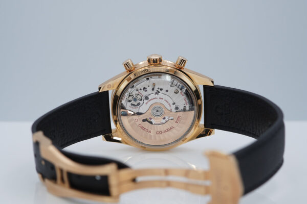 Omega SPEEDMASTER '57 18K RED GOLD SILVER DIAL 2022 COMPLETE SET - Image 8