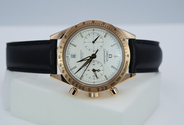 Omega SPEEDMASTER '57 18K RED GOLD SILVER DIAL 2022 COMPLETE SET - Image 9