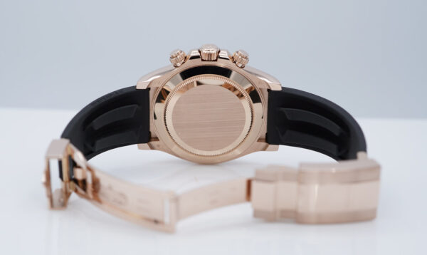 Rolex 116515LN DAYTONA ROSE GOLD SUNDUST DIAL OYSTERFLEX 2021 WARRANTY FULL SET - Image 8