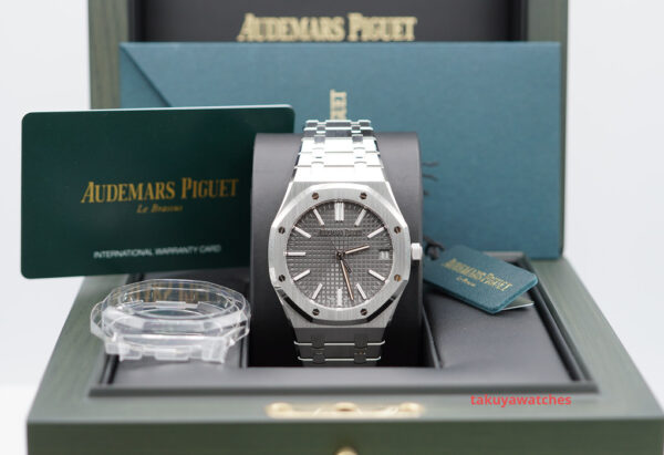 BRAND NEW Audemars PIGUET ROYAL OAK 15510ST STAINLESS STEEL GREY DIAL 2024 FULL SET - Image 2