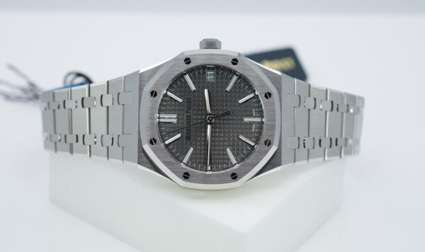 BRAND NEW Audemars PIGUET ROYAL OAK 15510ST STAINLESS STEEL GREY DIAL 2024 FULL SET - Image 11