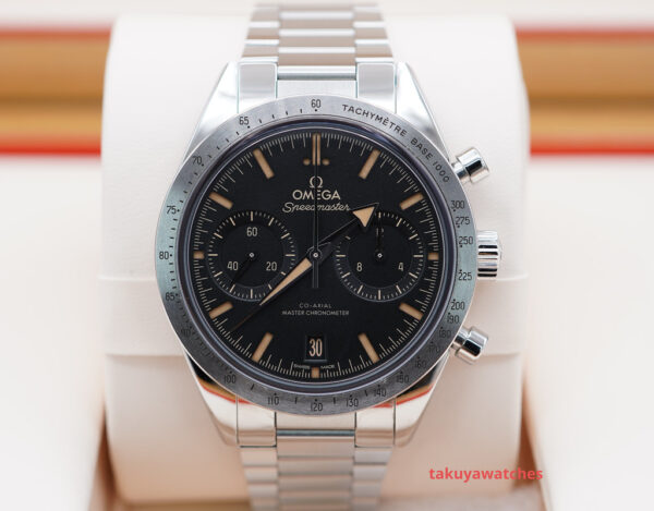 Omega SPEEDMASTER '57 STAINLESS STEEL BLACK DIAL 40.5MM 2022 WARRANTY FULL SET