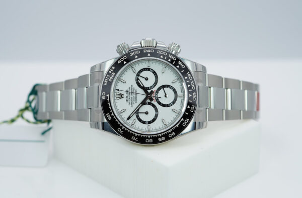 BRAND NEW Rolex 126500LN DAYTONA STEEL WHITE DIAL NEW MODEL 2024 STICKERS FULL SET - Image 10