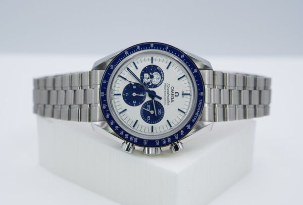 Omega SPEEDMASTER SILVER SNOOPY AWARD 50TH ANNIVERSARY EXTRA BRACELET 2024 FULL SET - Image 9
