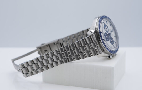 Omega SPEEDMASTER SILVER SNOOPY AWARD 50TH ANNIVERSARY EXTRA BRACELET 2024 FULL SET - Image 6