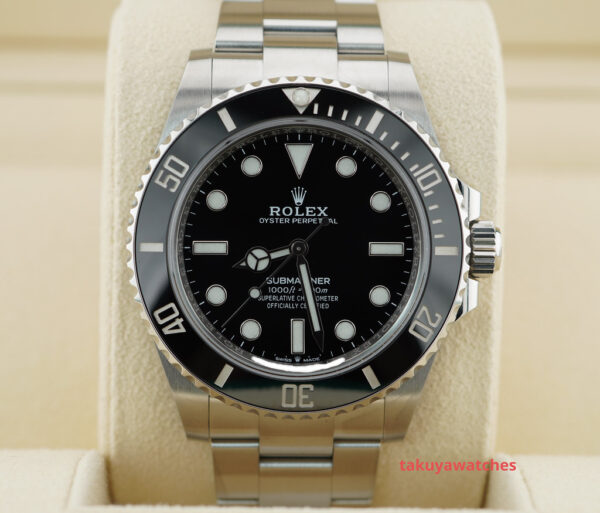 Rolex 124060 SUBMARINER NO DATE 41MM 2021 WARRANTY COMPLETE SET