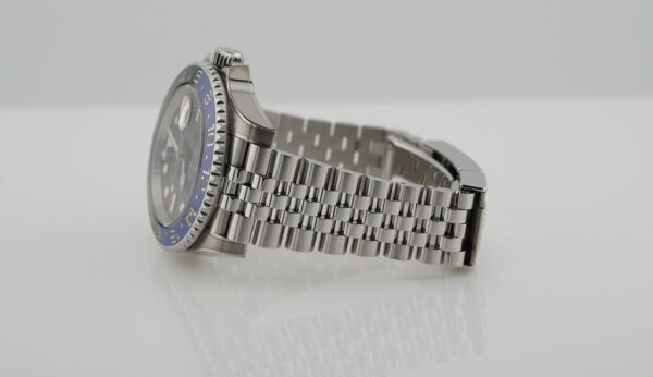 Rolex 126710BLNR GMT MASTER 2 BLACK BLUE BEZEL JUBILEE 2023 WARRANTY FULL SET - Image 5