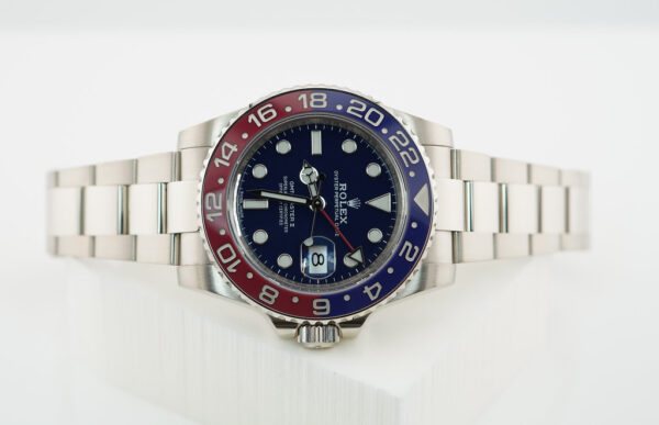 Rolex 116719BLRO GMT MASTER 2 WHITE GOLD PEPSI BEZEL BLUE DIAL COMPLETE SET - Image 10