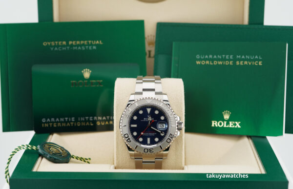 Rolex 126622 YACHTMASTER PLATINUM BEZEL BLUE DIAL 40MM 2022 COMPLETE SET - Image 2