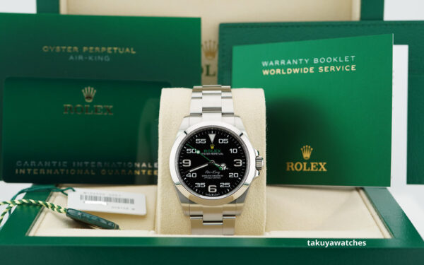 Rolex 126900 AIR KING 40MM NEW MODEL 2024 WARRANTY COMPLETE SET - Image 2