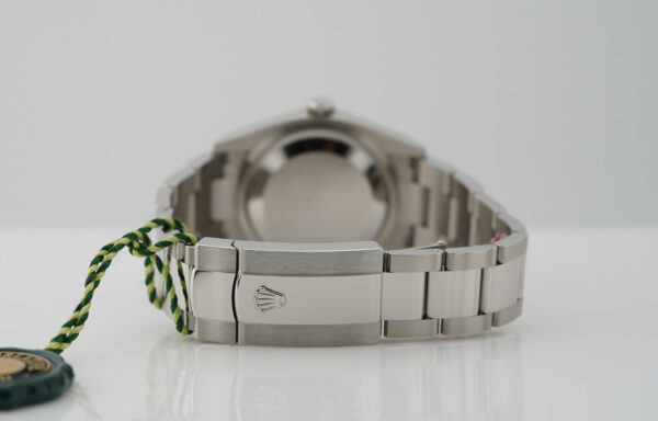 BRAND NEW Rolex 126200 DATEJUST 36 MINT GREEN DIAL OYSTER BAND 2024 WARRANTY FULL SET - Image 7