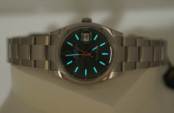BRAND NEW Rolex 126200 DATEJUST 36 MINT GREEN DIAL OYSTER BAND 2024 WARRANTY FULL SET - Image 10