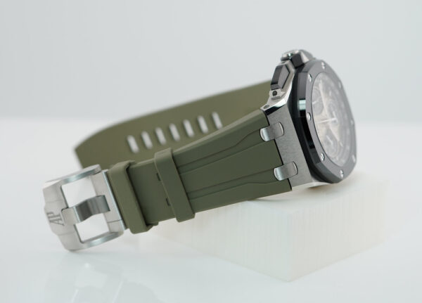 Audemars PIGUET ROYAL OAK OFFSHORE 26420SO STAINLESS STEEL TAUPE DIAL 43MM FULL SET - Image 6