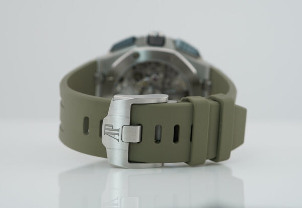 Audemars PIGUET ROYAL OAK OFFSHORE 26420SO STAINLESS STEEL TAUPE DIAL 43MM FULL SET - Image 7