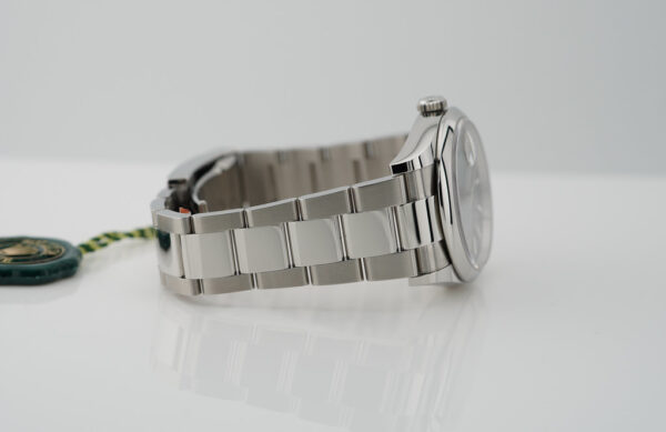 BRAND NEW Rolex 126200 DATEJUST 36 MINT GREEN DIAL OYSTER BAND 2024 WARRANTY FULL SET - Image 6