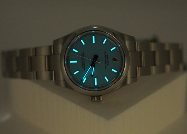 BRAND NEW Rolex 277200 OYSTER PERPETUAL 31 TIFFANY TURQUOISE DIAL 2024 FULL SET - Image 11