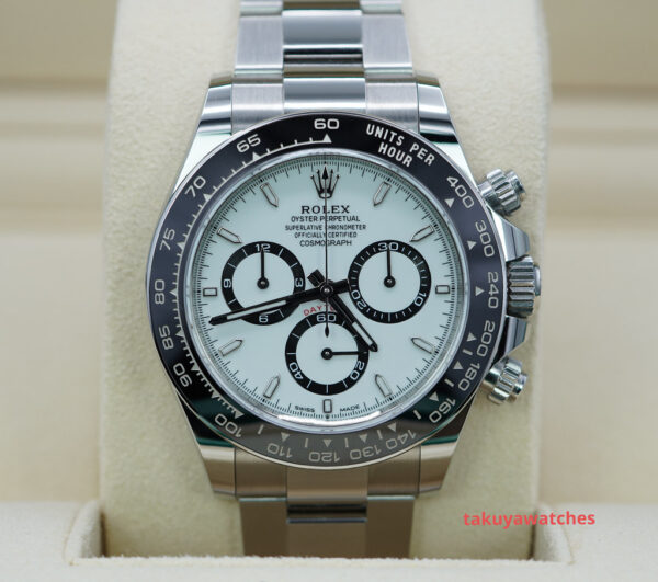 Rolex 126500LN DAYTONA STAINLESS STEEL WHITE DIAL NEW MODEL 2024 FULL SET