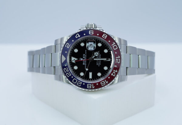 Rolex 126710BLRO PEPSI GMT MASTER II RED BLUE BEZEL OYSTER BAND 2022 FULL SET - Image 10