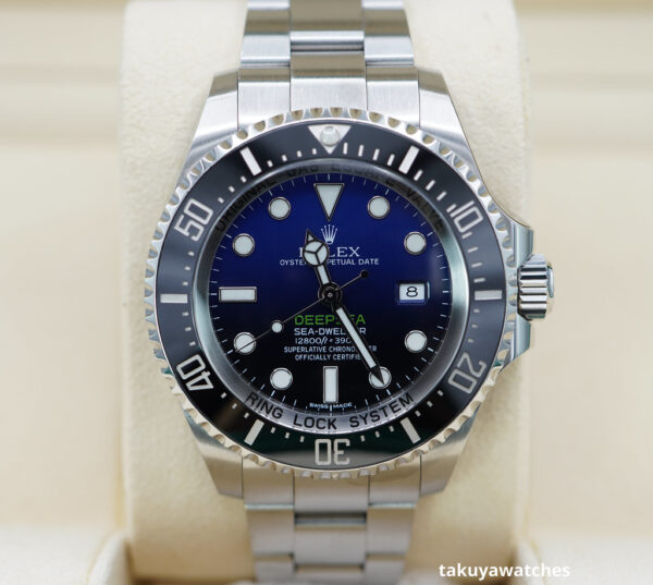 Rolex 116660 DEEPSEA SEADWELLER D-BLUE DIAL JAMES CAMERON COMPLETE SET
