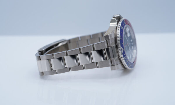 Rolex 116719BLRO GMT MASTER 2 18K WHITE GOLD PEPSI BEZEL BLACK DIAL FULL SET - Image 6