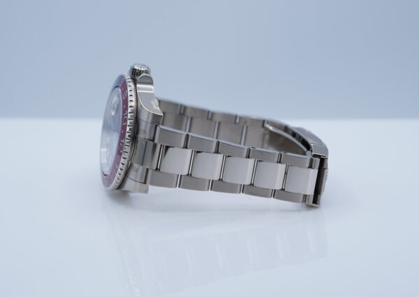 Rolex 116719BLRO GMT MASTER 2 18K WHITE GOLD PEPSI BEZEL BLACK DIAL FULL SET - Image 5