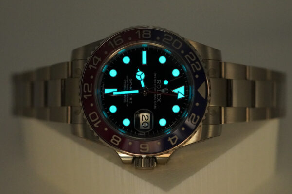 Rolex 116719BLRO GMT MASTER 2 18K WHITE GOLD PEPSI BEZEL BLACK DIAL FULL SET - Image 11